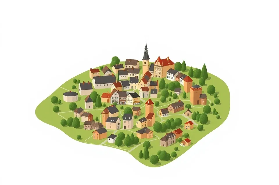 Carte du secteur d'intervention autour de Obernai (67210)